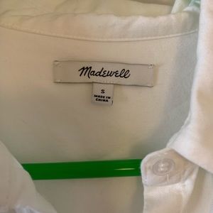 Madewell Tops - Madewell white button up blouse Madewell Tops - Madewell white button up blouse